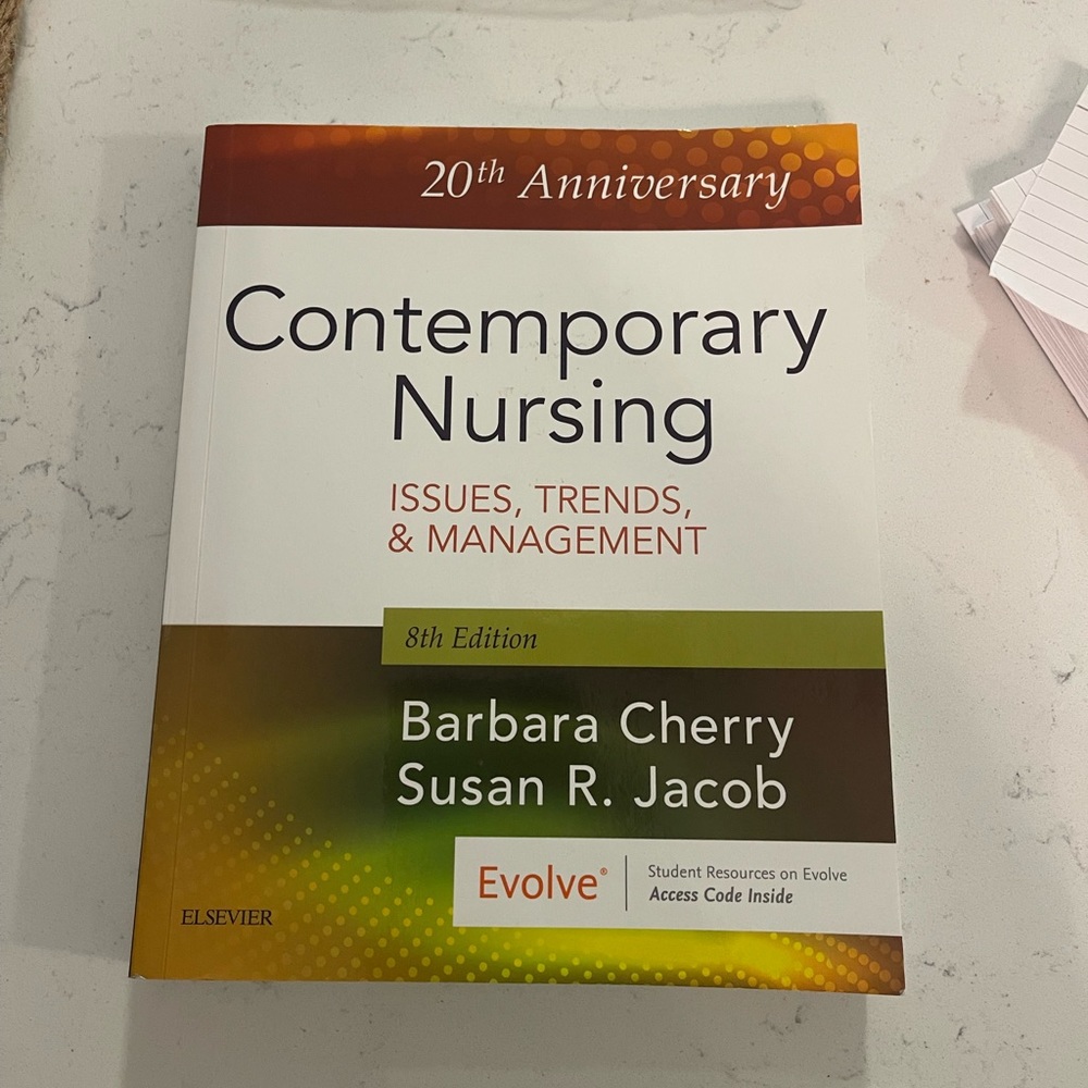 Contemporary nursing book